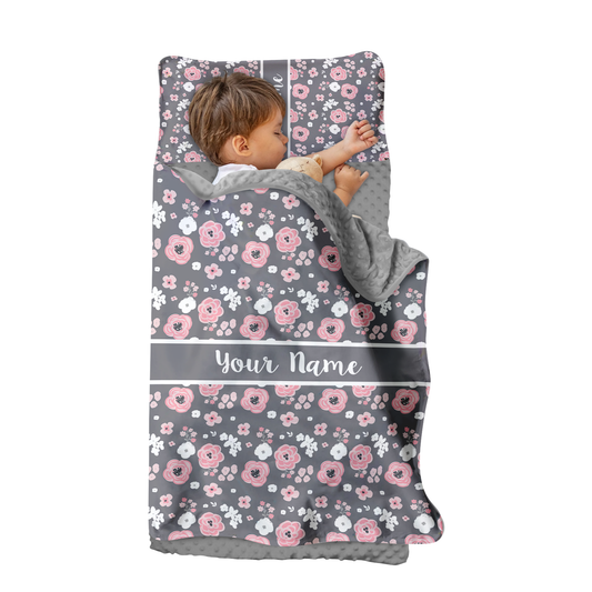 Personalized Nap Mat Floral Edition