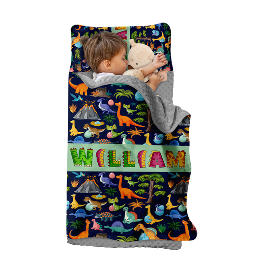 Personalized Nap Mat Dinosaur 03 Edition