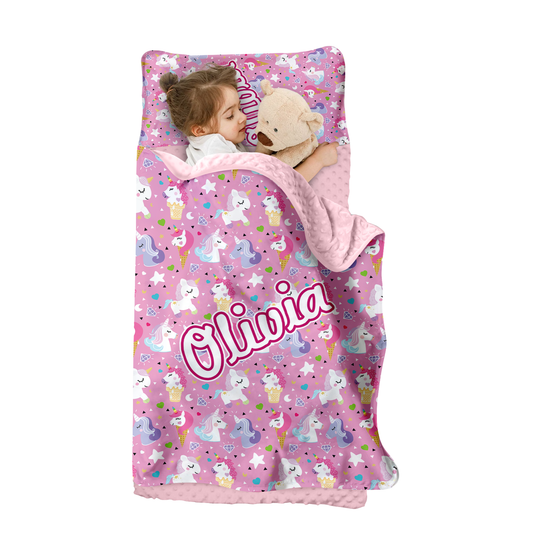 Personalized Nap Mat Unicorn 03 Edition