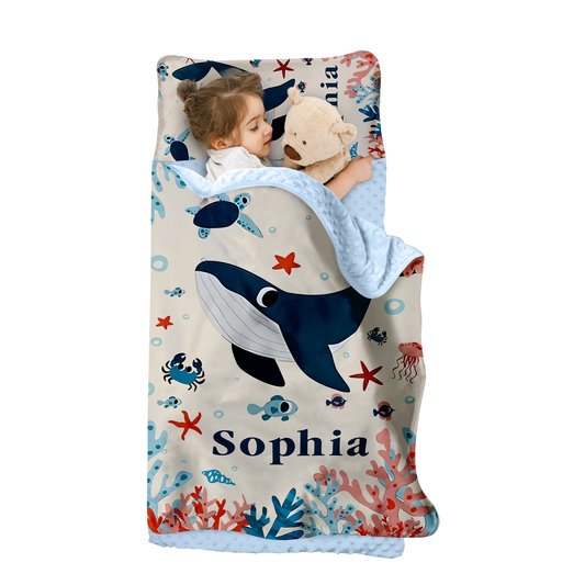 Personalized Nap Mat Ocean 04 Edition