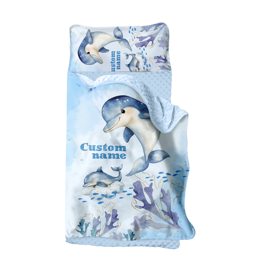 Personalized Nap Mat Ocean 05 Edition