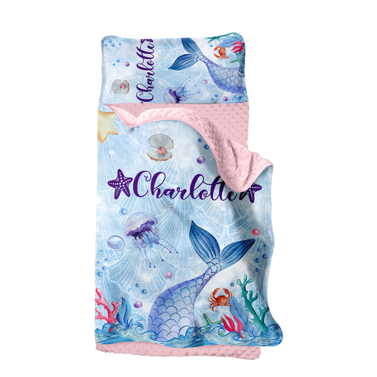 Personalized Nap Mat Mermaid 05 Edition