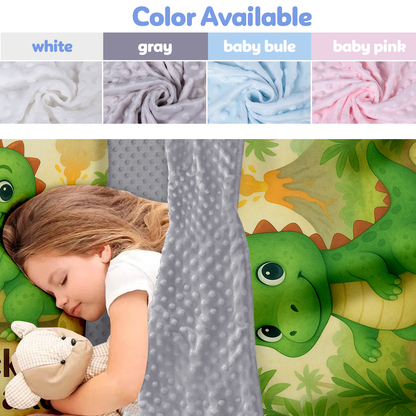 Personalized Nap Mat Dinosaur 02 Edition