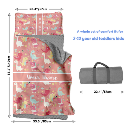 Personalized Nap Mat Dinosaur Edition