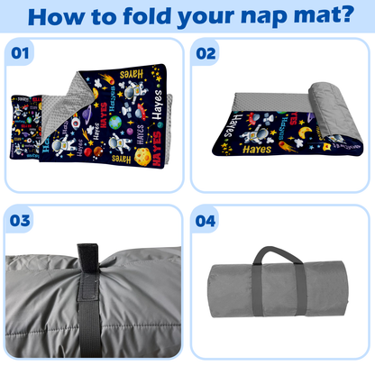 Personalized Nap Mat Space 02 Edition