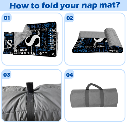 Personalized Nap Mat Monogrammed Edition