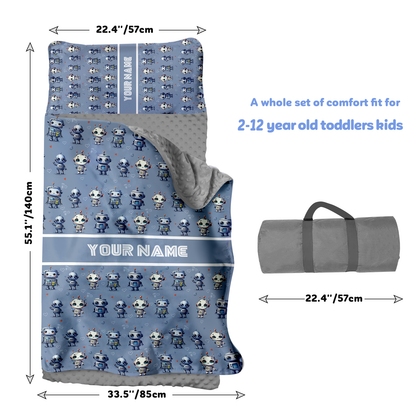 Personalized Nap Mat Robot Edition