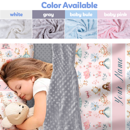 Personalized Nap Mat Princess Edition
