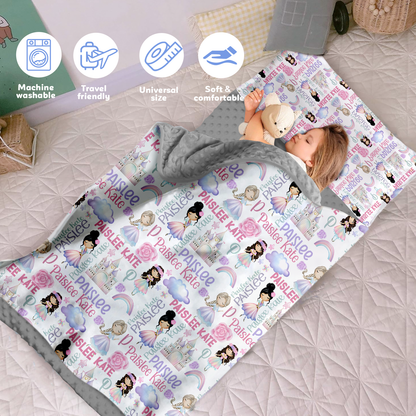 Personalized Nap Mat Princess 03 Edition