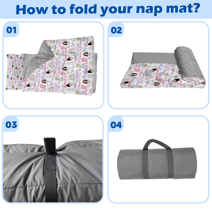 Personalized Nap Mat Princess 03 Edition