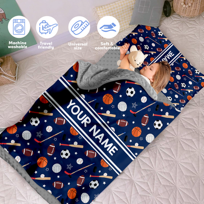 Personalized Nap Mat Sport Edition