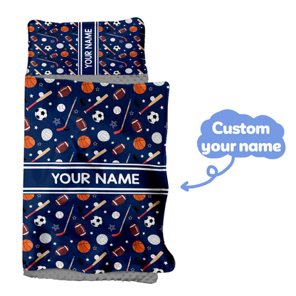 Personalized Nap Mat Sport Edition