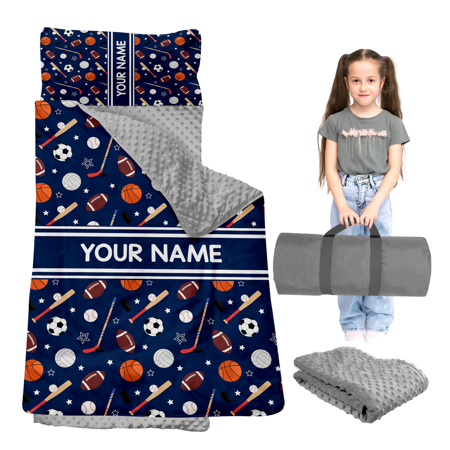 Personalized Nap Mat Sport Edition