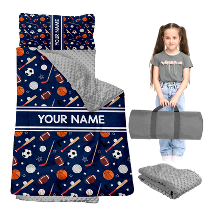 Personalized Nap Mat Sport Edition
