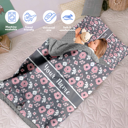 Personalized Nap Mat Floral Edition
