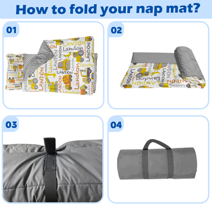 Personalized Nap Mat Transportation 07 Edition