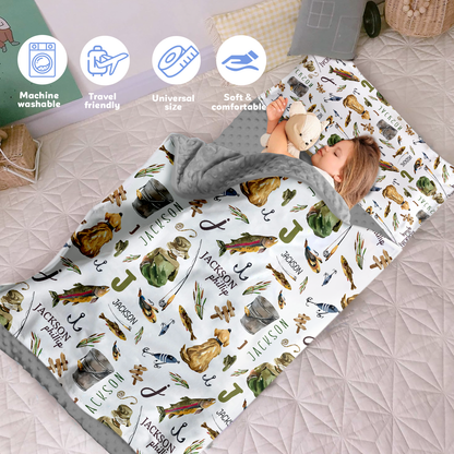 Personalized Nap Mat Monogrammed 03 Edition