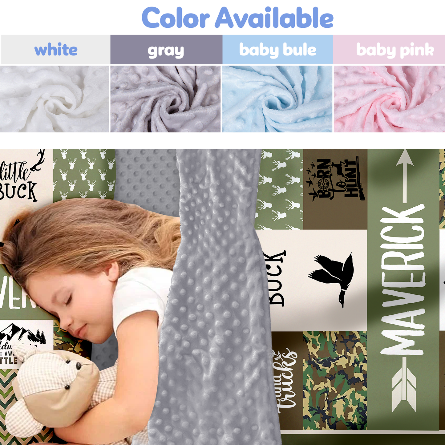 Personalized Nap Mat Woodland Animals Edition
