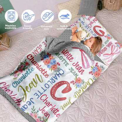Personalized Nap Mat Monogrammed 04 Edition