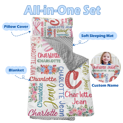 Personalized Nap Mat Monogrammed 04 Edition
