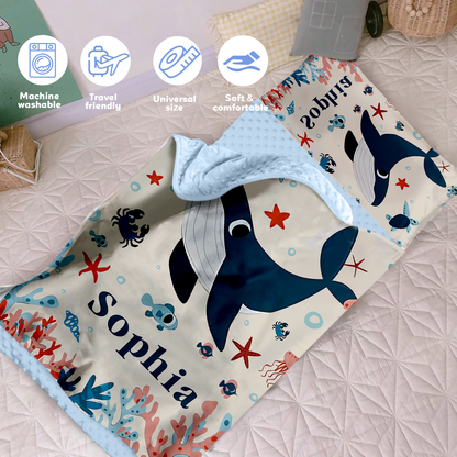 Personalized Nap Mat Ocean 04 Edition