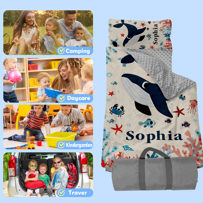 Personalized Nap Mat Ocean 04 Edition