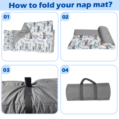 Personalized Nap Mat Transportation 09 Edition