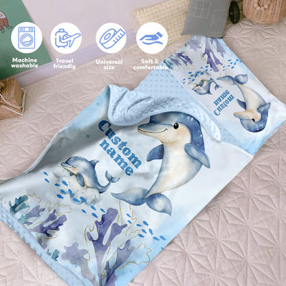 Personalized Nap Mat Ocean 05 Edition