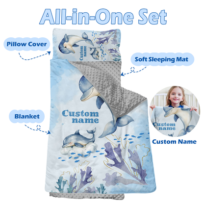 Personalized Nap Mat Ocean 05 Edition