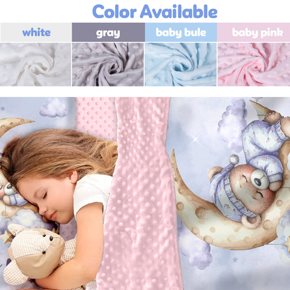 Personalized Nap Mat Teddy Bear 02 Edition