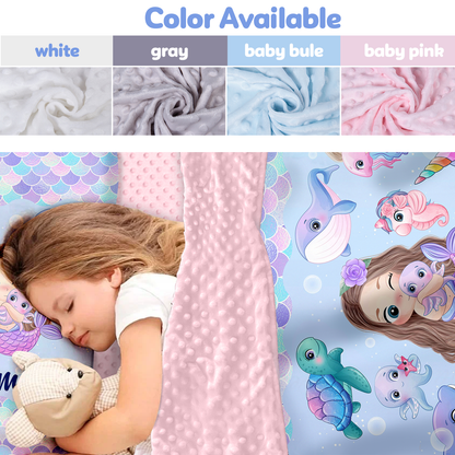 Personalized Nap Mat Mermaid 04 Edition