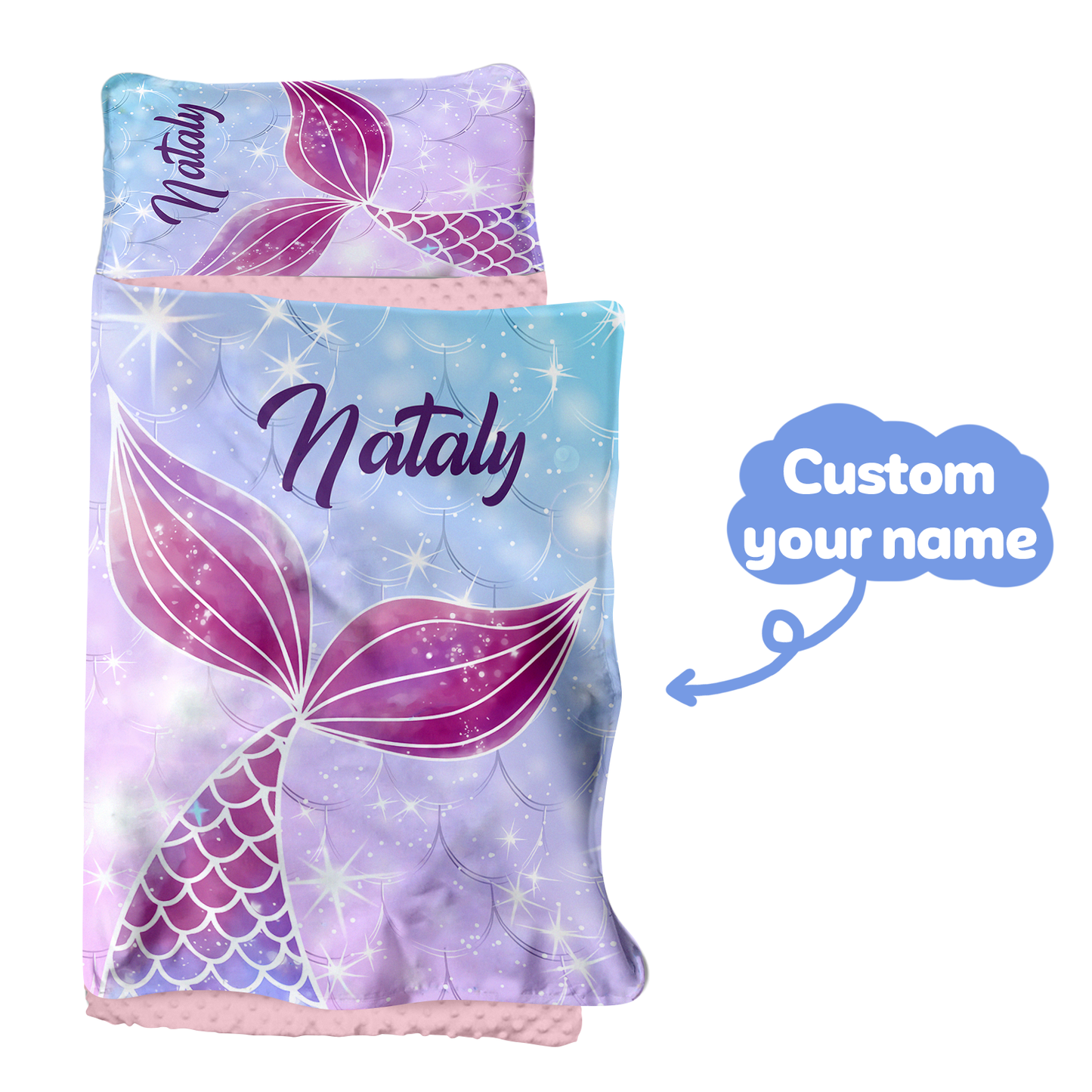 Personalized Nap Mat Mermaid 06 Edition