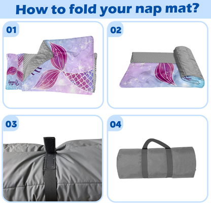 Personalized Nap Mat Mermaid 06 Edition