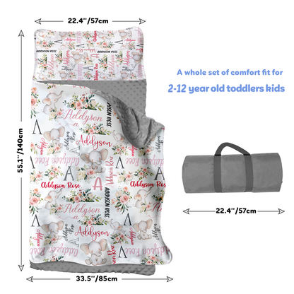 Personalized Nap Mat Zoo 05 Edition
