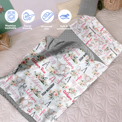 Personalized Nap Mat Zoo 05 Edition