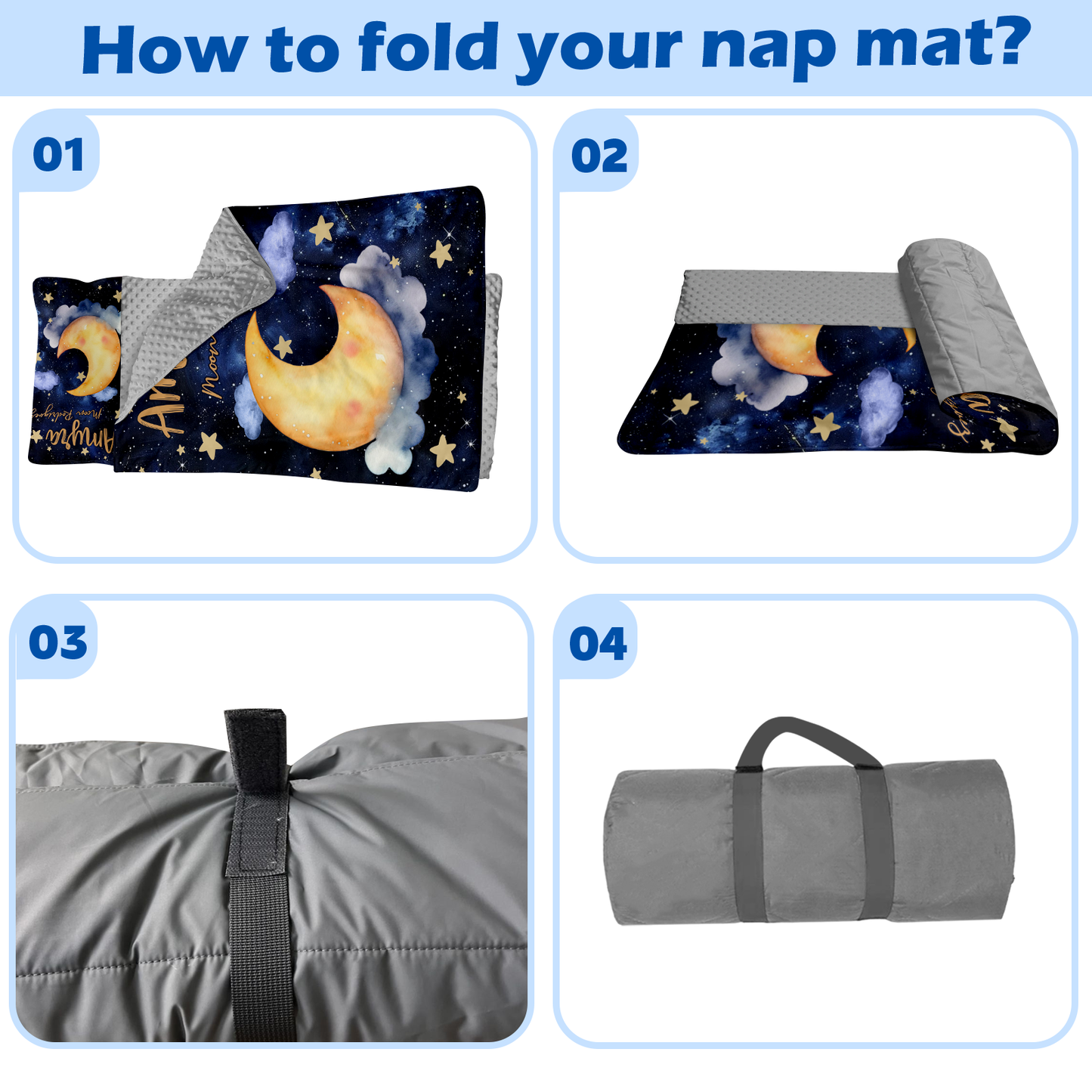 Personalized Nap Mat Space 03 Edition
