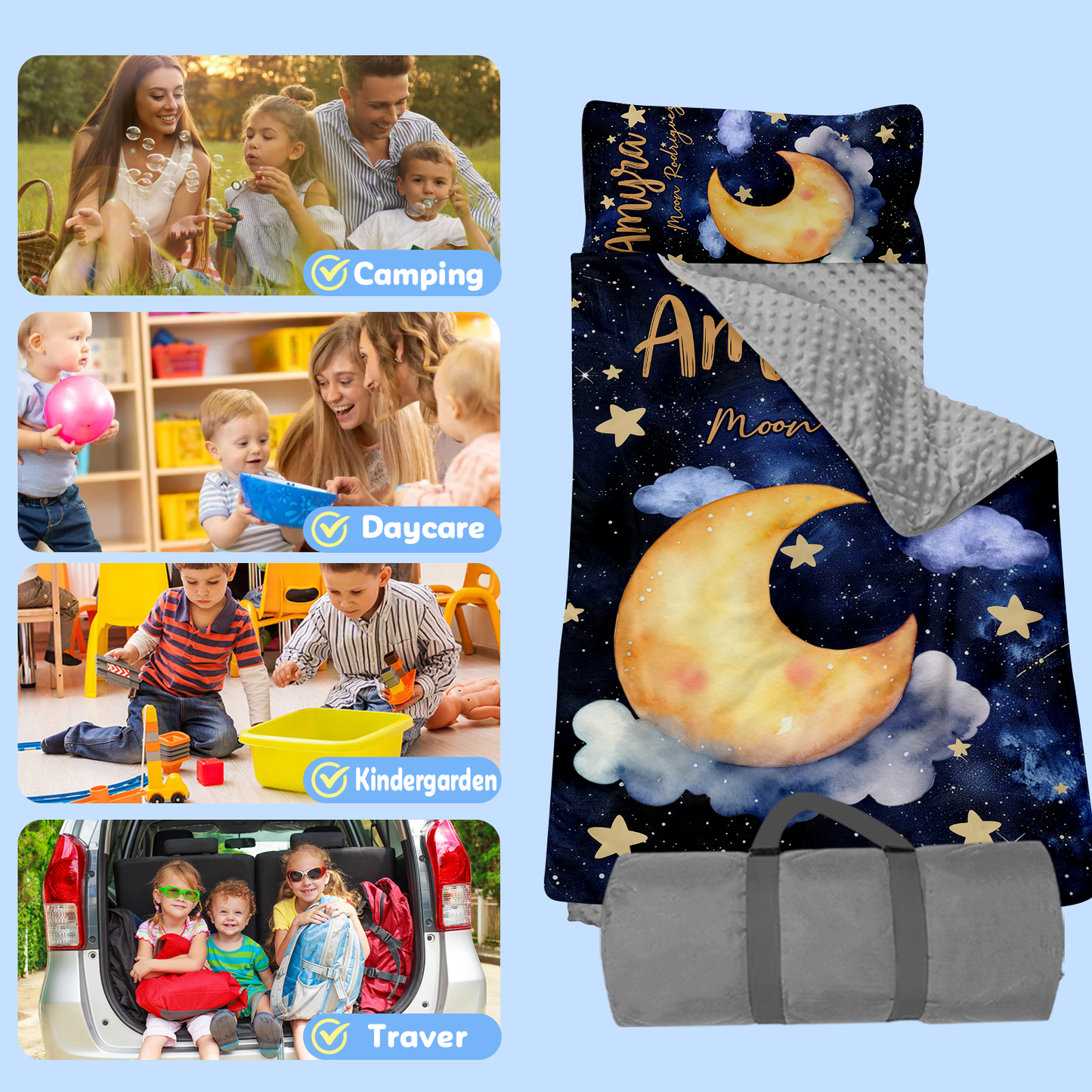 Personalized Nap Mat Space 03 Edition