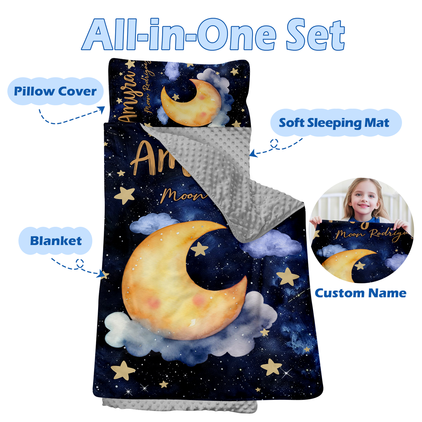 Personalized Nap Mat Space 03 Edition