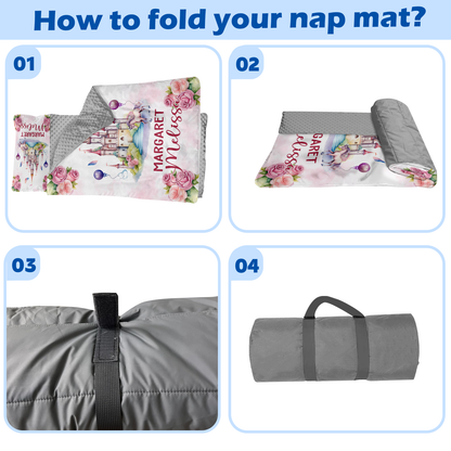 Personalized Nap Mat Princess 04 Edition