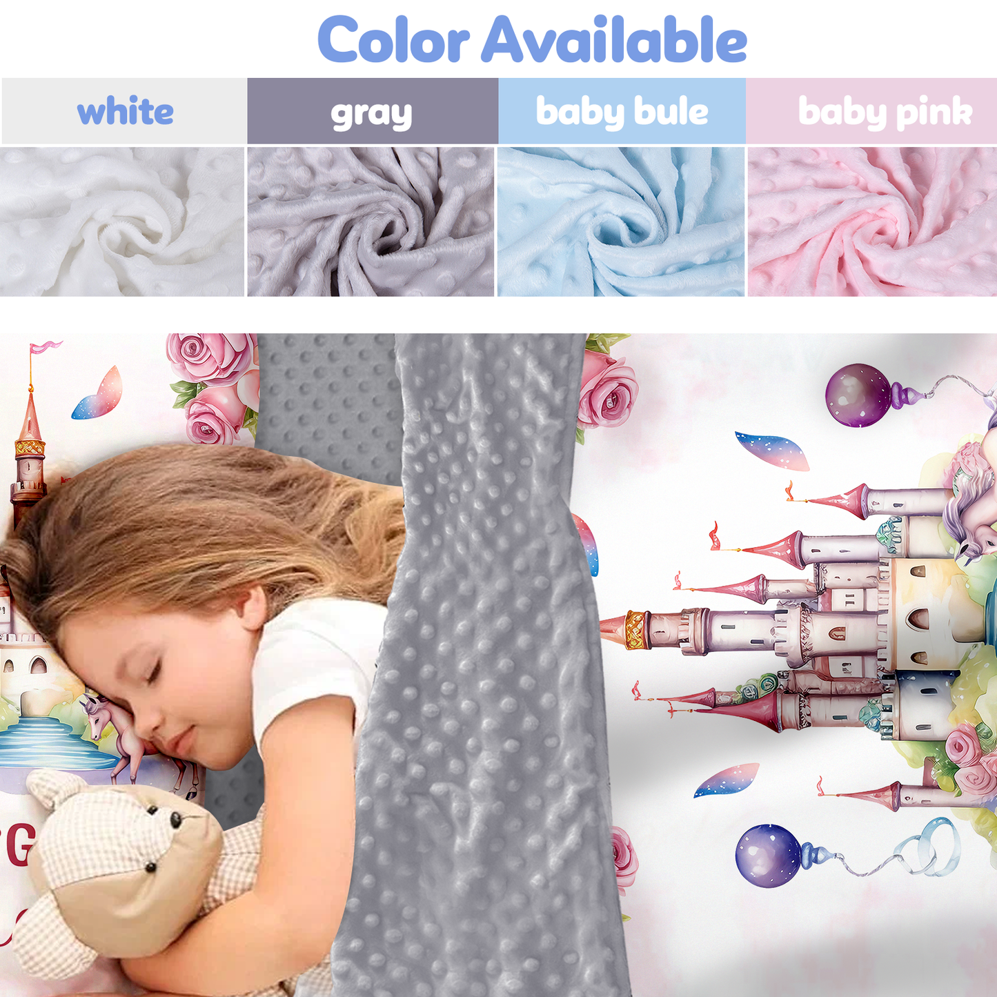 Personalized Nap Mat Princess 04 Edition