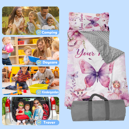 Personalized Nap Mat Butterfly 03 Edition