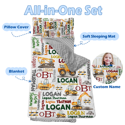 Personalized Nap Mat Transportation 12 Edition