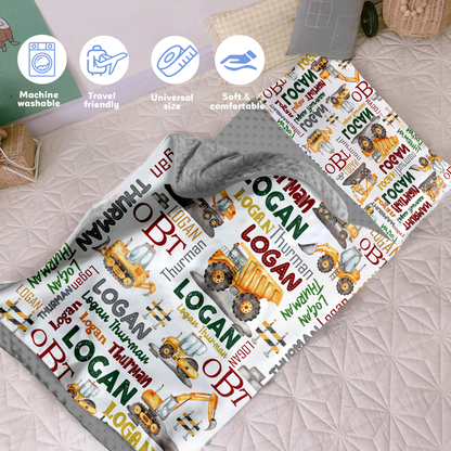 Personalized Nap Mat Transportation 12 Edition
