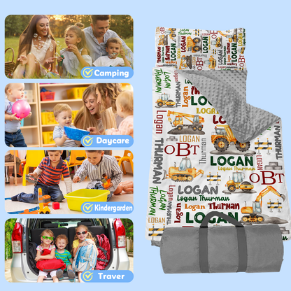 Personalized Nap Mat Transportation 12 Edition