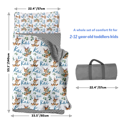 Personalized Nap Mat Kangaroo Edition