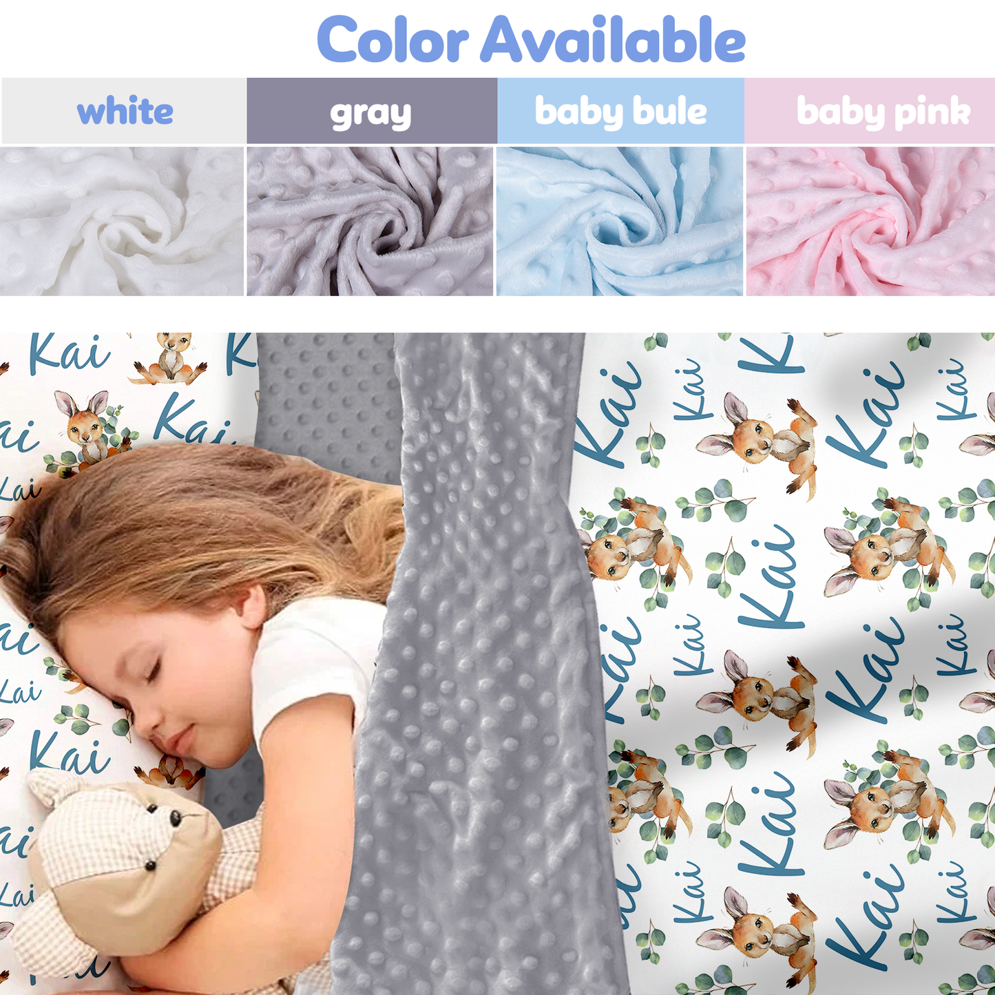 Personalized Nap Mat Kangaroo Edition