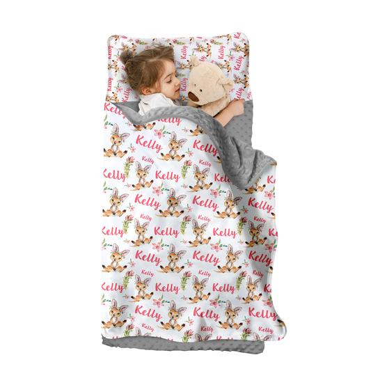 Personalized Nap Mat Kangaroo 02 Edition