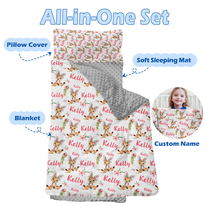 Personalized Nap Mat Kangaroo 02 Edition