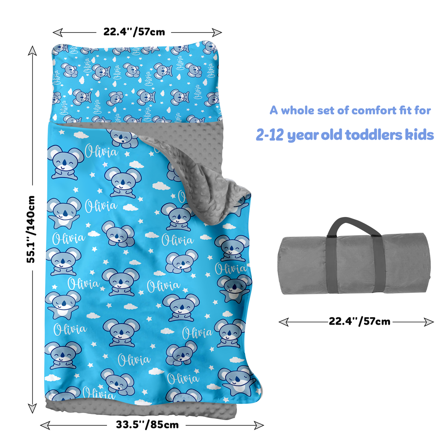 Personalized Nap Mat Koala Edition