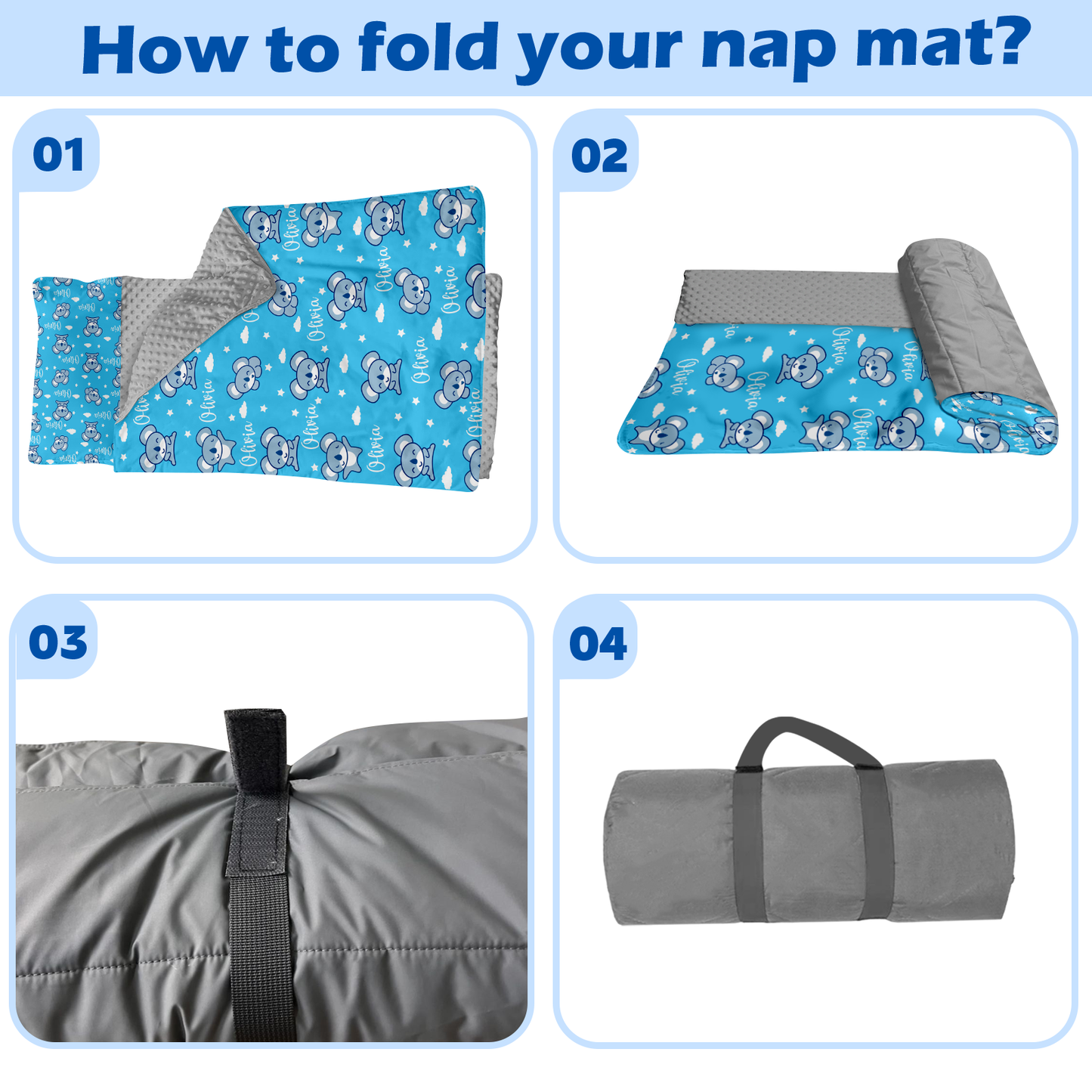 Personalized Nap Mat Koala Edition